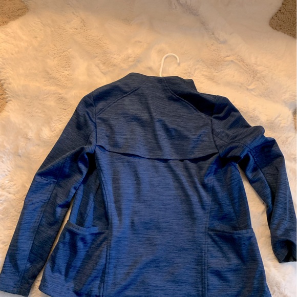 LIKE NEW!! Medelita Ionic women’s scrub jacket! Navy blue-small - Picture 3 of 3
